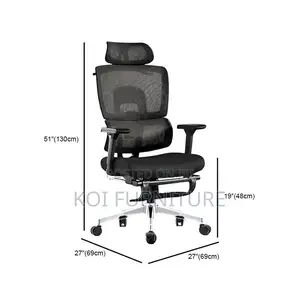 Office Chairs; High Back Spine Support Seat With Lumbar Support