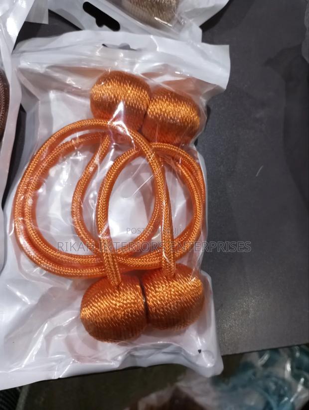 Orange Curtains Holders - main view