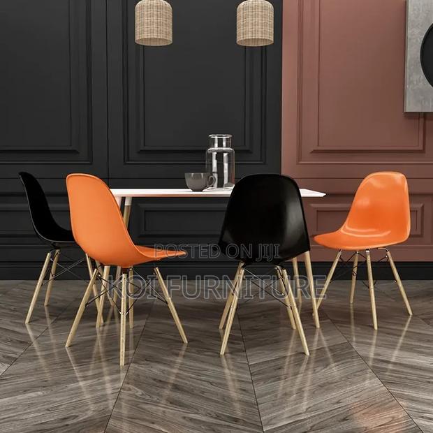 Dining Chairs; Eames Mid Backrest Outdoor Dining Chairs - thumbnail 3