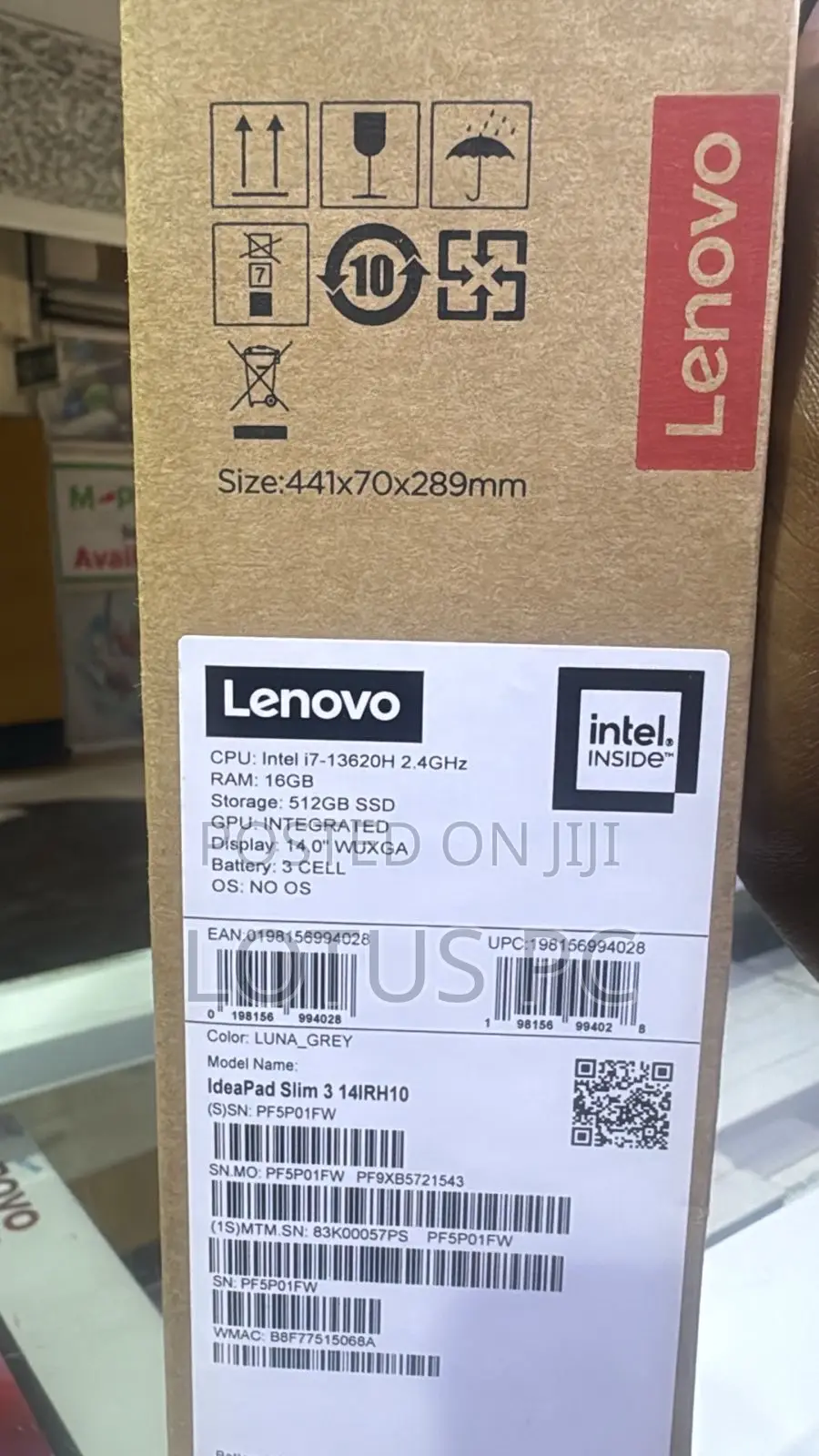 New Lenovo IdeaPad 5 Slim 13th Gen i7 16GB Intel Core i7 SSD 512GB