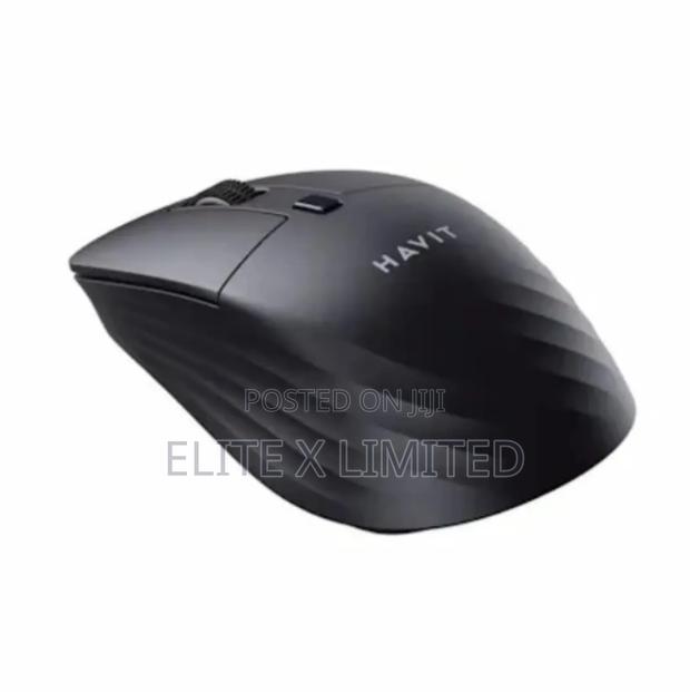 Havit Ms58wb Dual Mode, Wireless Mouse 2.4ghz + Bluetooth 5.2 - thumbnail 3