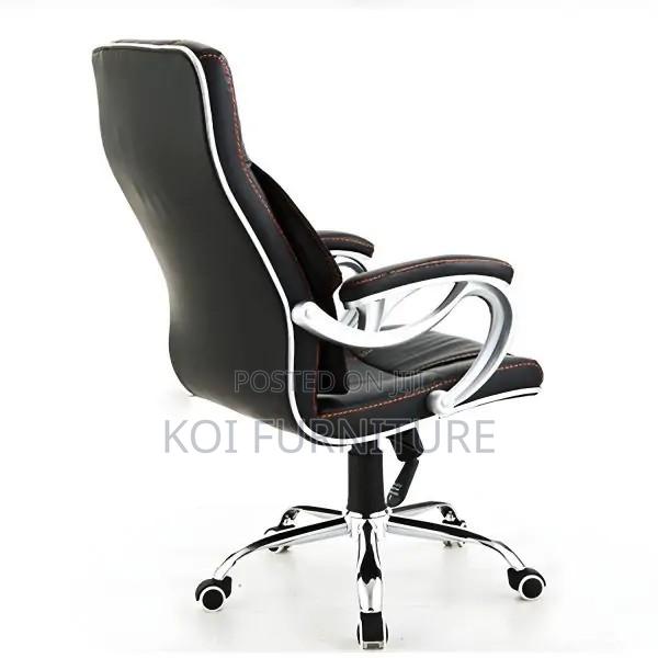 Office Chairs; Leather Executive Office Workplace Desk Chairs - thumbnail 3