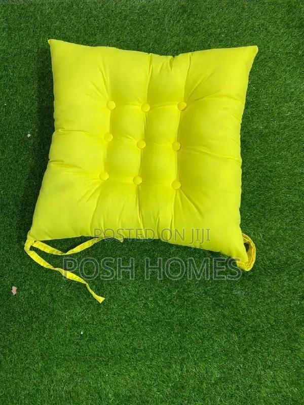Yellow Comforter Quality Chair Pads