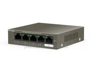 Tenda Teg1105p-4-63w 5-Port Gigabit Desktop Switch