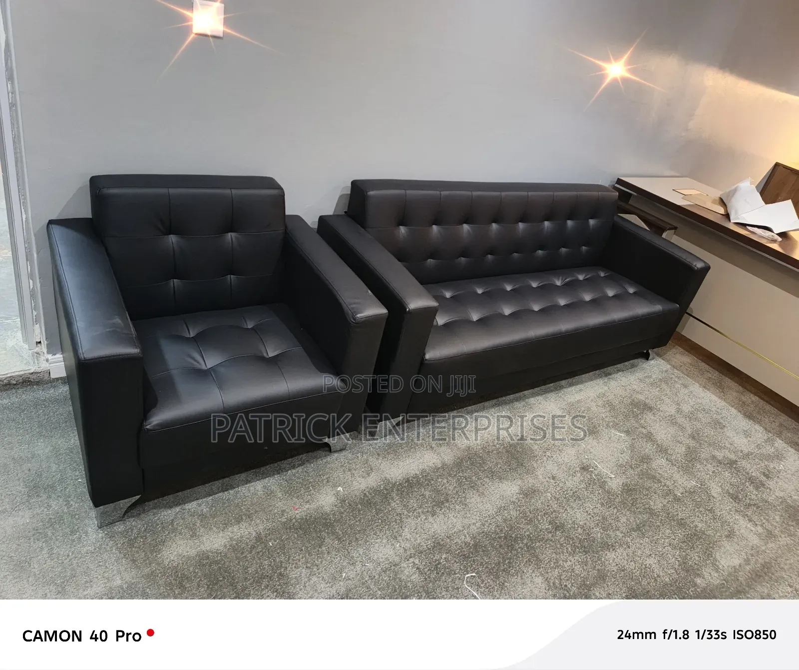 Executive Imported Modern Coach Sofa 5 Seater