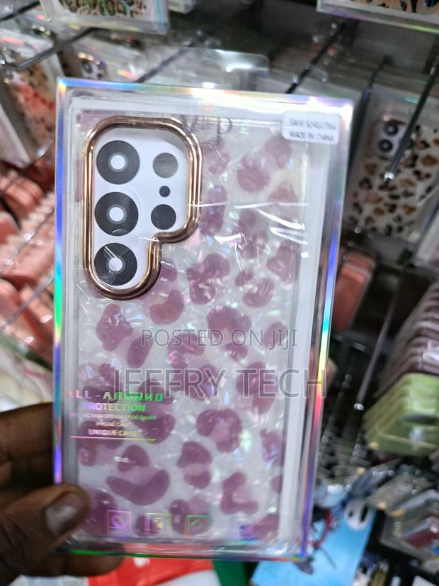 Ziye Galaxy S24 Ultra Case Leopard Pattern Case With Camera Protection
