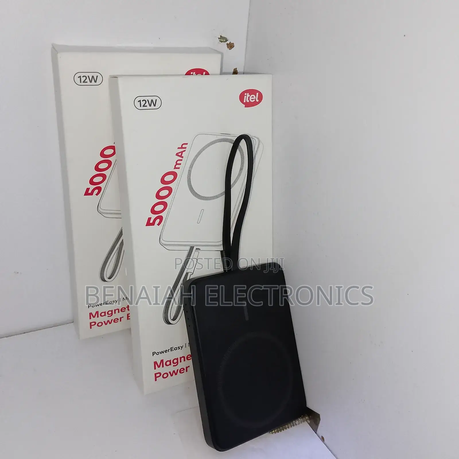 Itel Wireless Powerbank 5000 Mah With Type C Cable