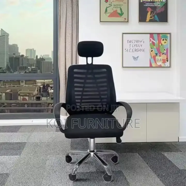 Office Chairs; Home Office Headrest Working Fabric Chairs