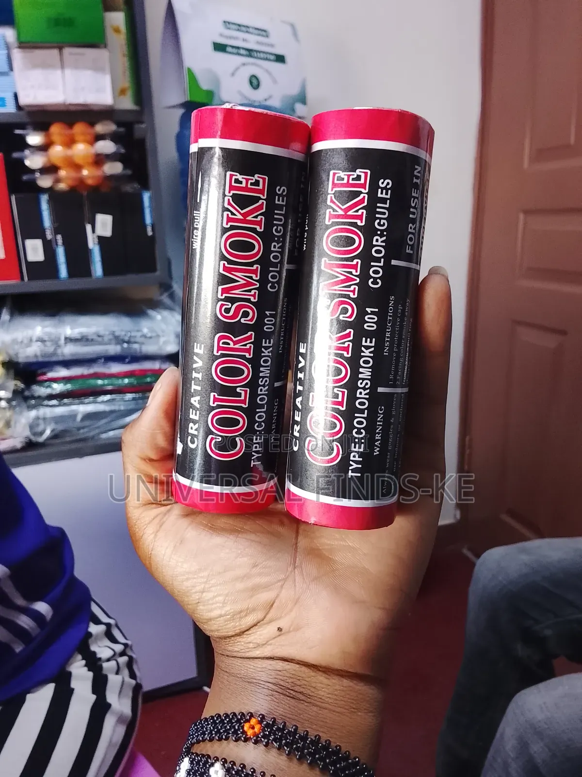 Creative Colour Smoke Bomb