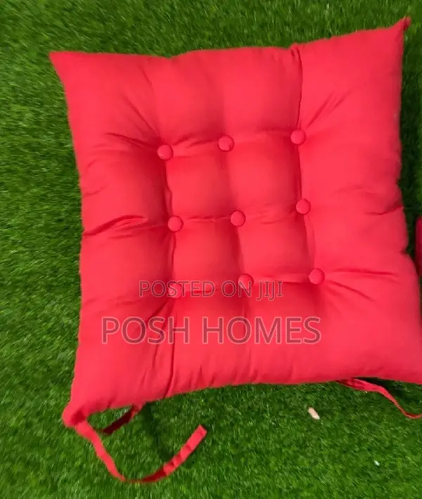 Red Quality Comfortable Chair Pads