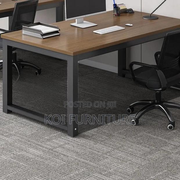 Office Desk; Rectangular Modern Classic Home Office Laptop Gaming Desk - thumbnail 6