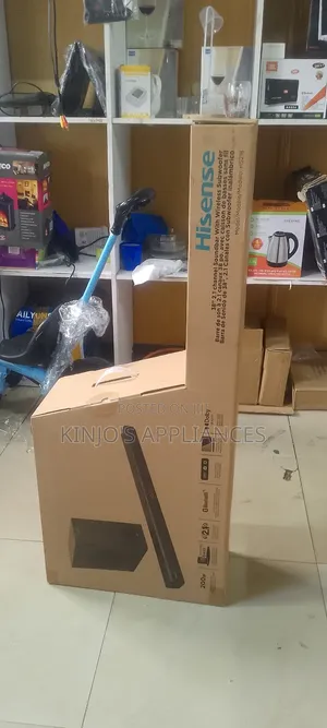 Hisense Soundbar 
200 Watts Hisense Soundbar 2.1ch Channel Hs218