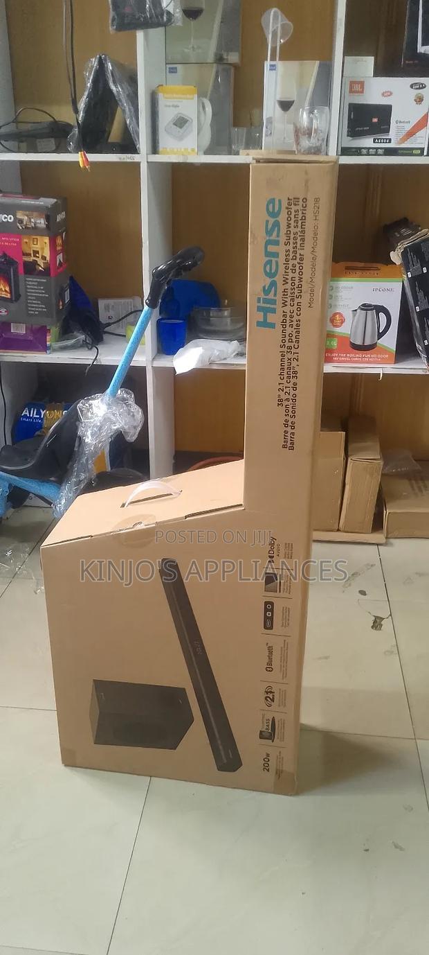 Hisense Soundbar 
200 Watts Hisense Soundbar 2.1ch Channel Hs218