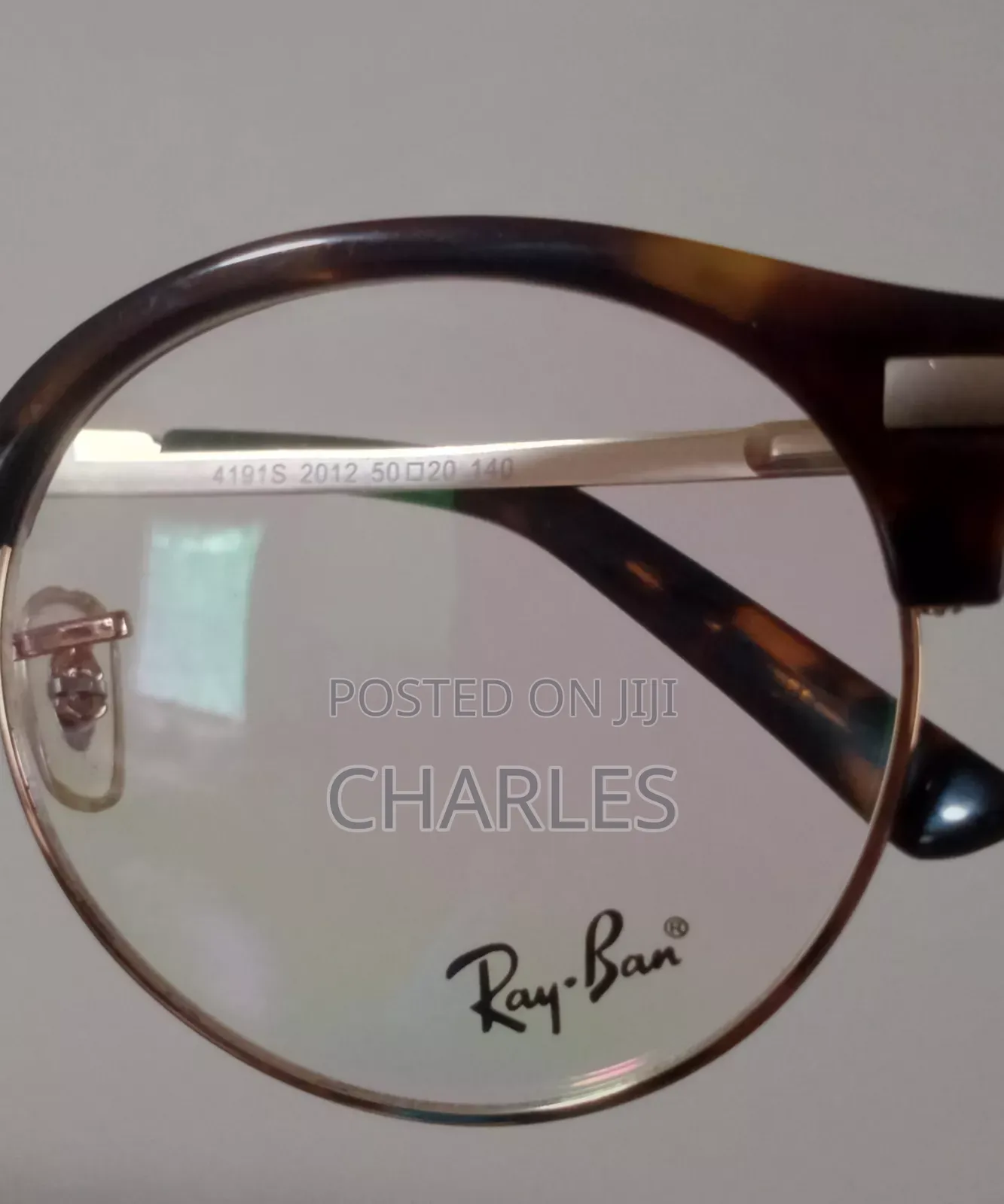 Authentic Ray-Ban Oversized Round Sunglasses - Brand New