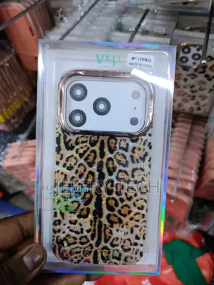 Alnail iPhone 17 Pro Leopard Cheeter Printed Pattern Case