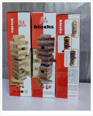 54pcs Jenga Blocks
