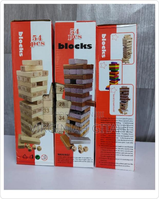 54pcs Jenga Blocks - main view