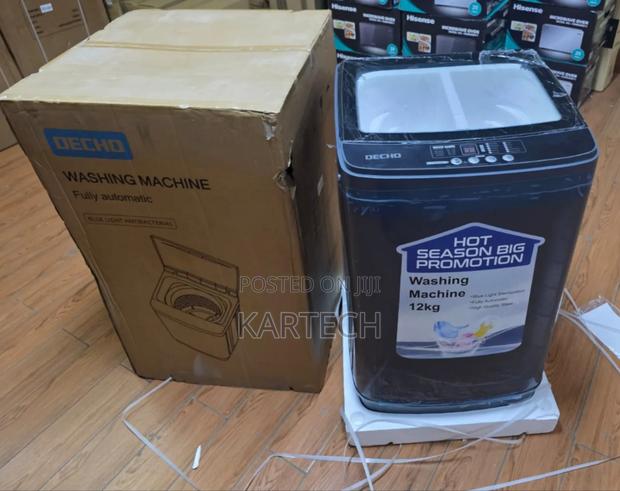 Decho 12kg Fully Automatic Top Load Washing Machine – Energy Saving