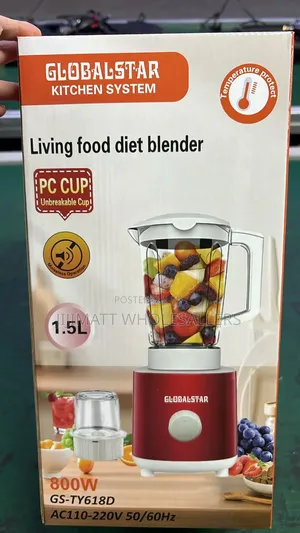 Globalstar 2 in 1 Blender With Grinder