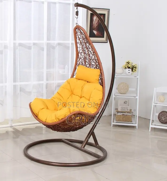 Outdoor Chair : Rattan Patio Leisure Hanging Outdoor Swing Chair
