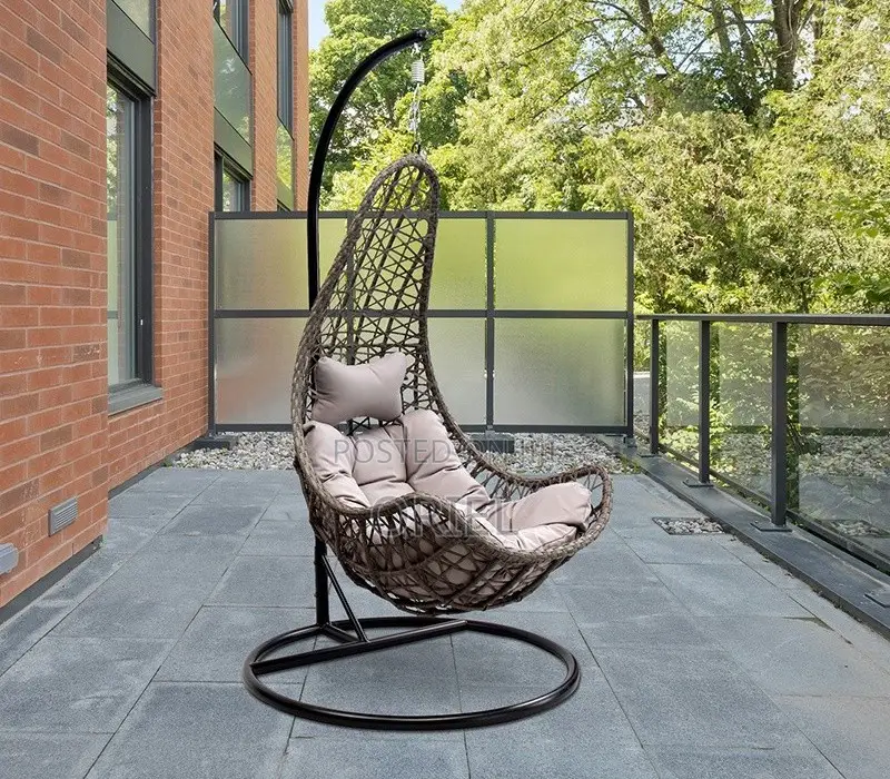 Outdoor Chair : Rattan Patio Leisure Hanging Outdoor Swing Chair