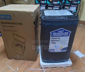 Decho 12kg Fully Automatic Washer – Fast Wash Low Power Consumption