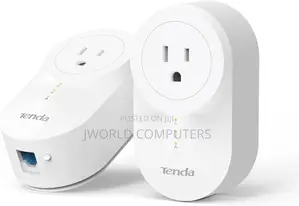 Tenda Av1000 Ph6 Gigabit Passthrough Powerline Adapter Kit
