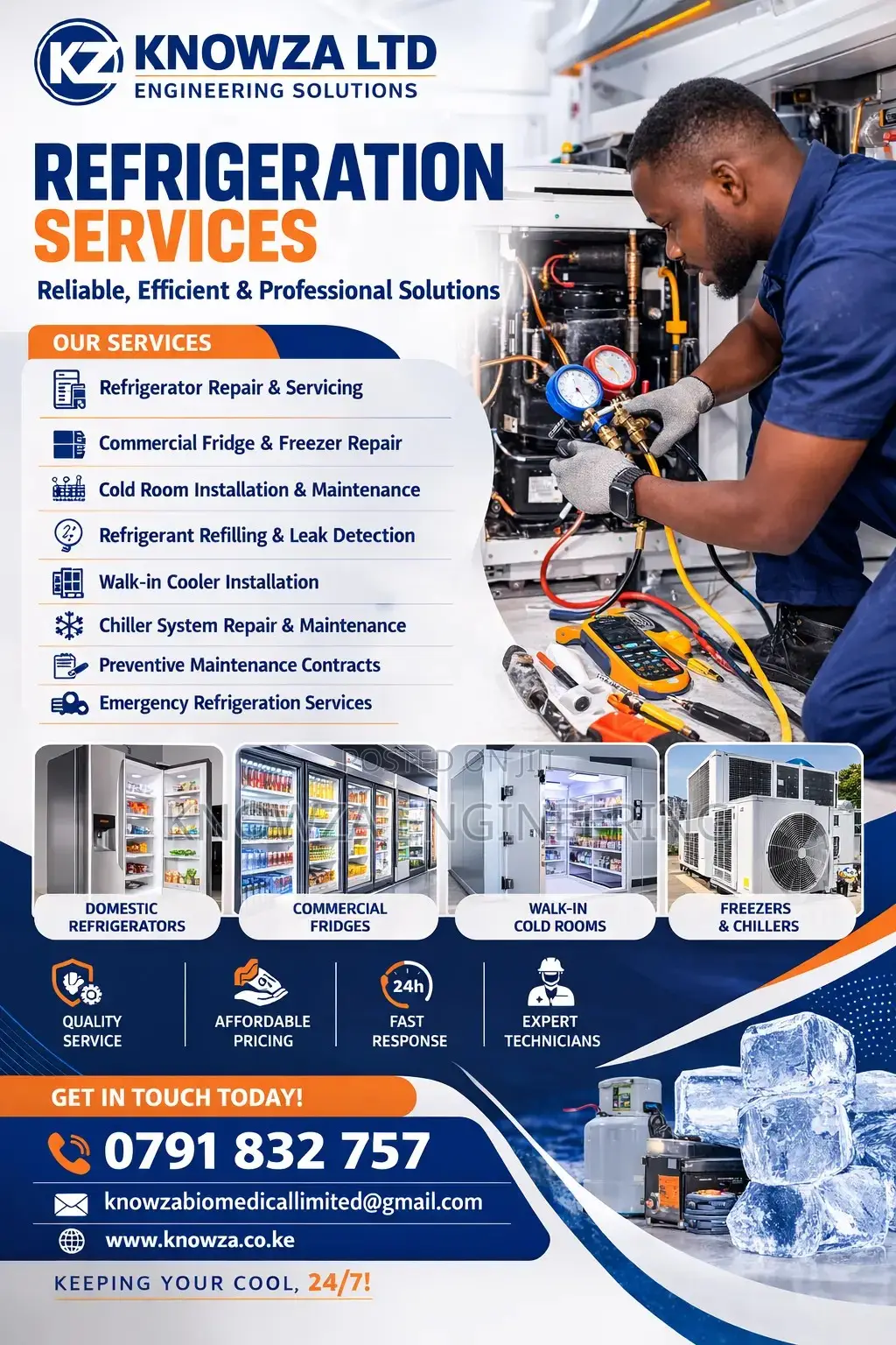 Refrigeration Repair Services