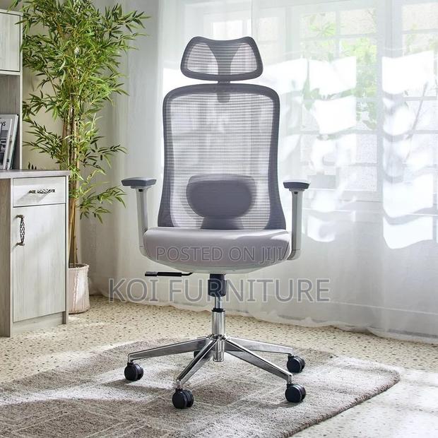 Office Chairs; Orthopedic Posture Executive High Sitting Chairs - thumbnail 4