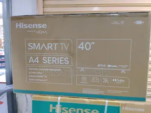 Hisense 40a4,40" Inch Frameless Smart Television, Full Hd Resolution,