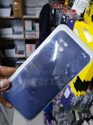 Yrako Samsung Galaxy A12 Liquid Silicone Case With Microfiber Lining