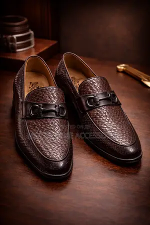 Woven Horsebit Loafers