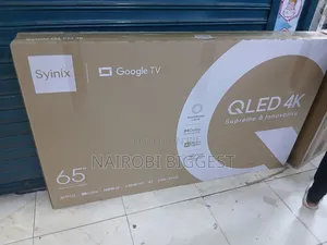 Syinix 65 Qled Smart Google Television