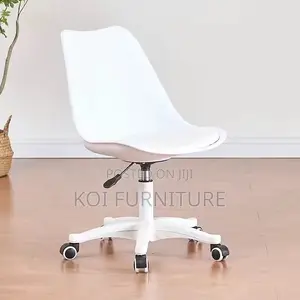 Dining Chairs; Swivel Ergonomic Mid Backrest Office Home Dining Chairs