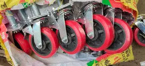Scaffolding Castor Wheels With Screwjack