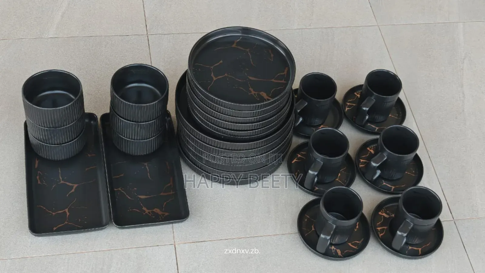 Elegant European Porcelain Dinner Set