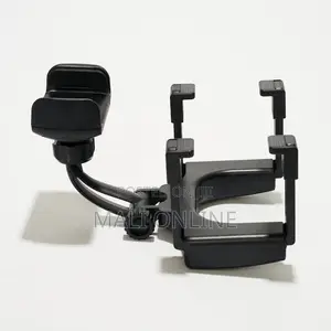 Car Rearview Mirror Phone Holder Adjustable Foldable Mount Universal