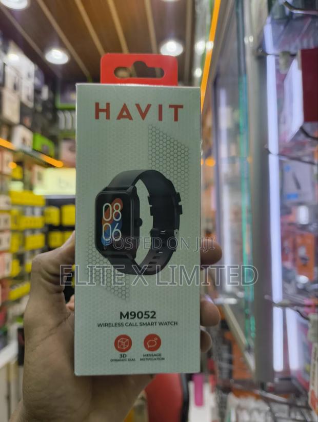 Havit M9052 1.85′′ Wireless, Call Compatible Android Smartwatch - main view