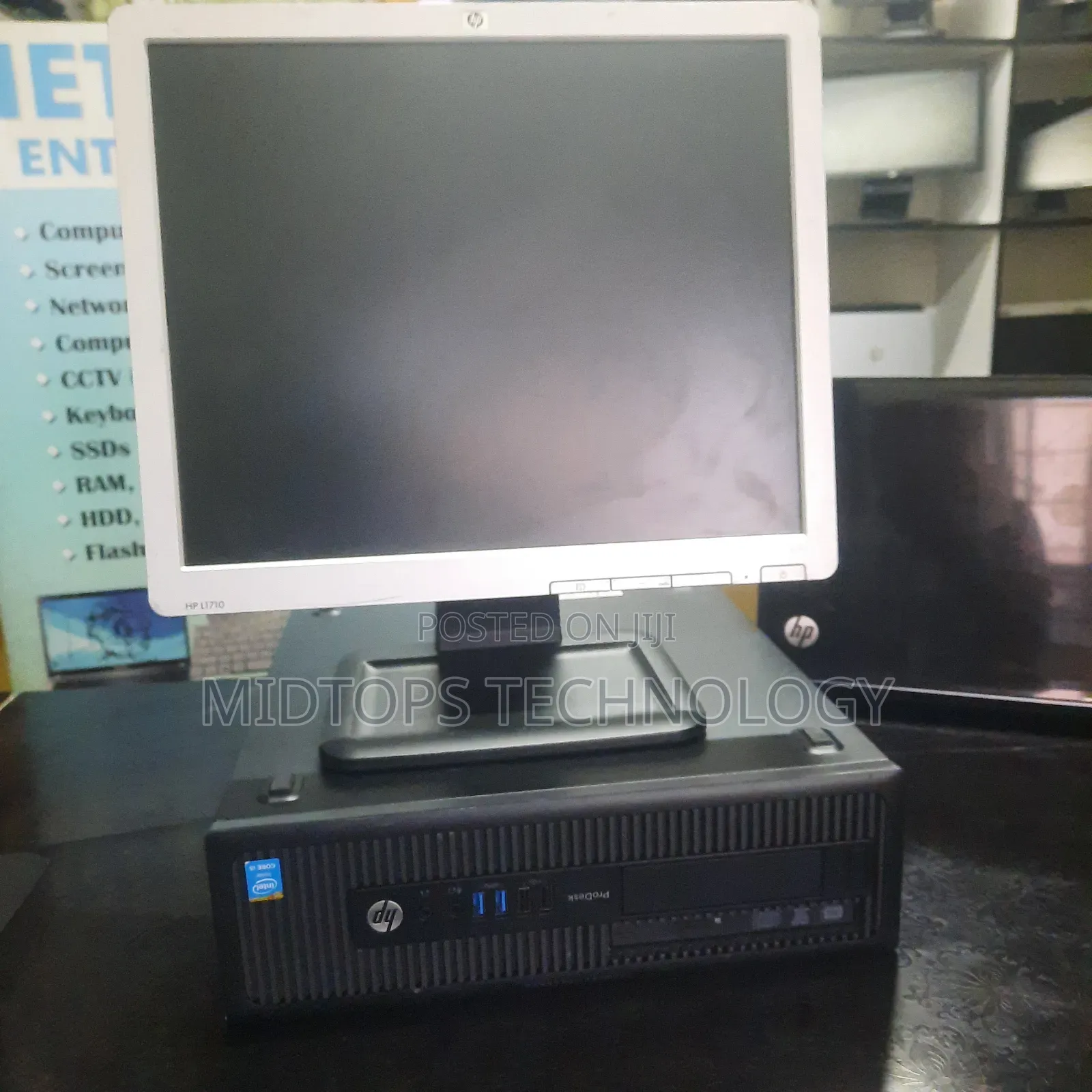 Desktop Computer HP 8GB Intel Core i5 HDD 500GB