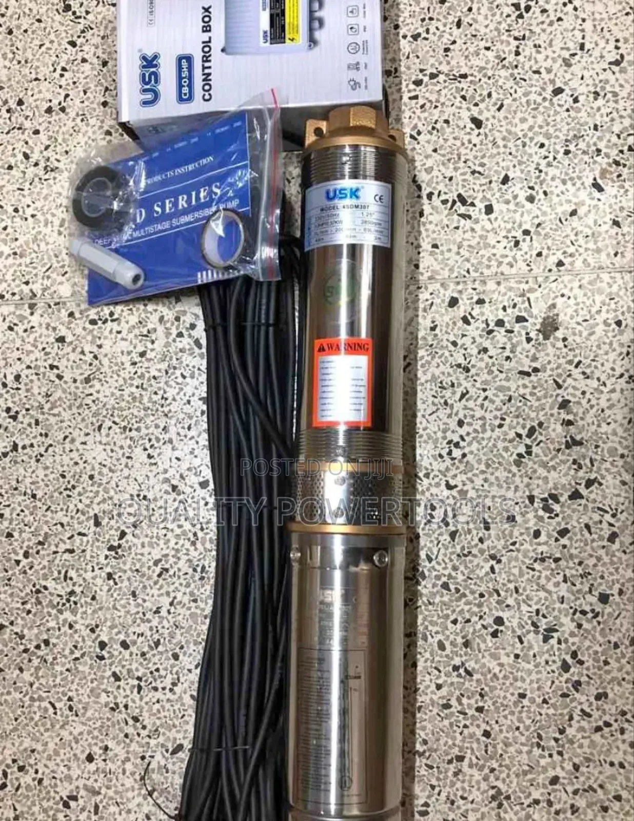 1hp Usk Deep Well Submersible Pump