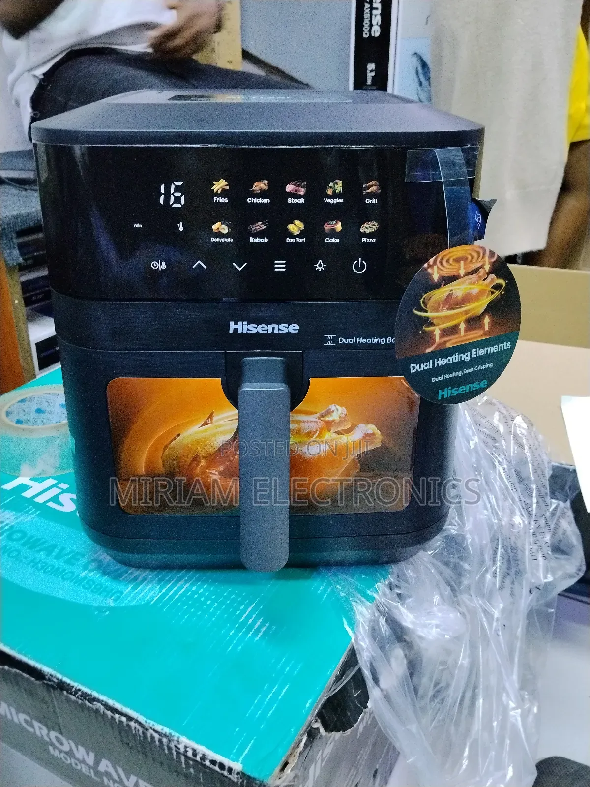 Hisense Air Fryer 6.7liters Single Basket (2 Years Warranty