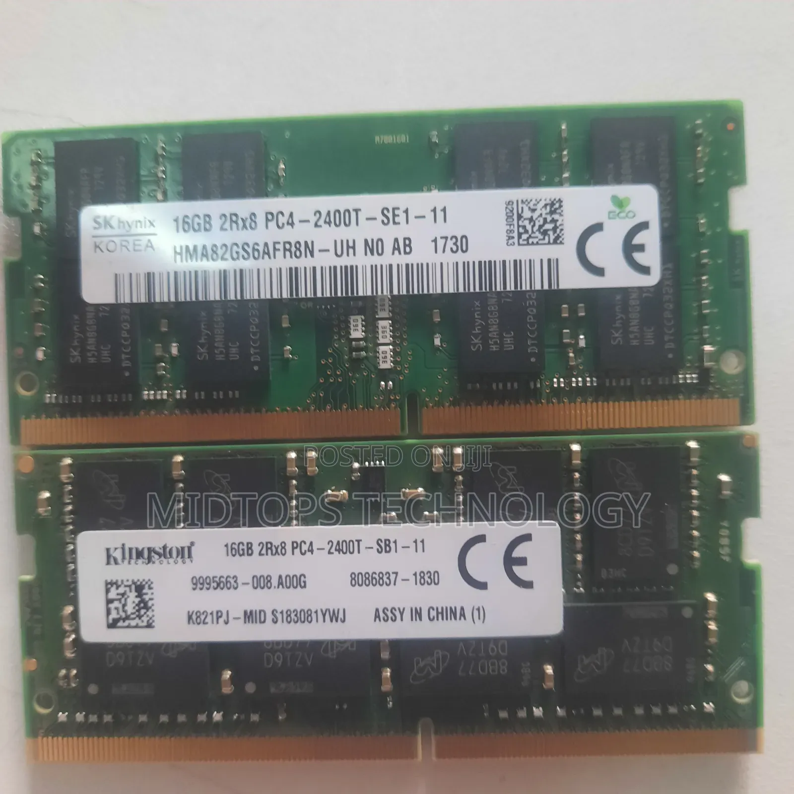 16gb Pc4/Ddr4 Laptop Ram