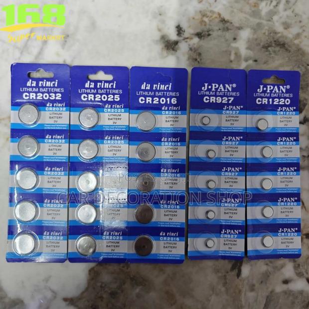 Car Remote Key Or Watches Cr1616 Batteries 5pc Pac - thumbnail 2