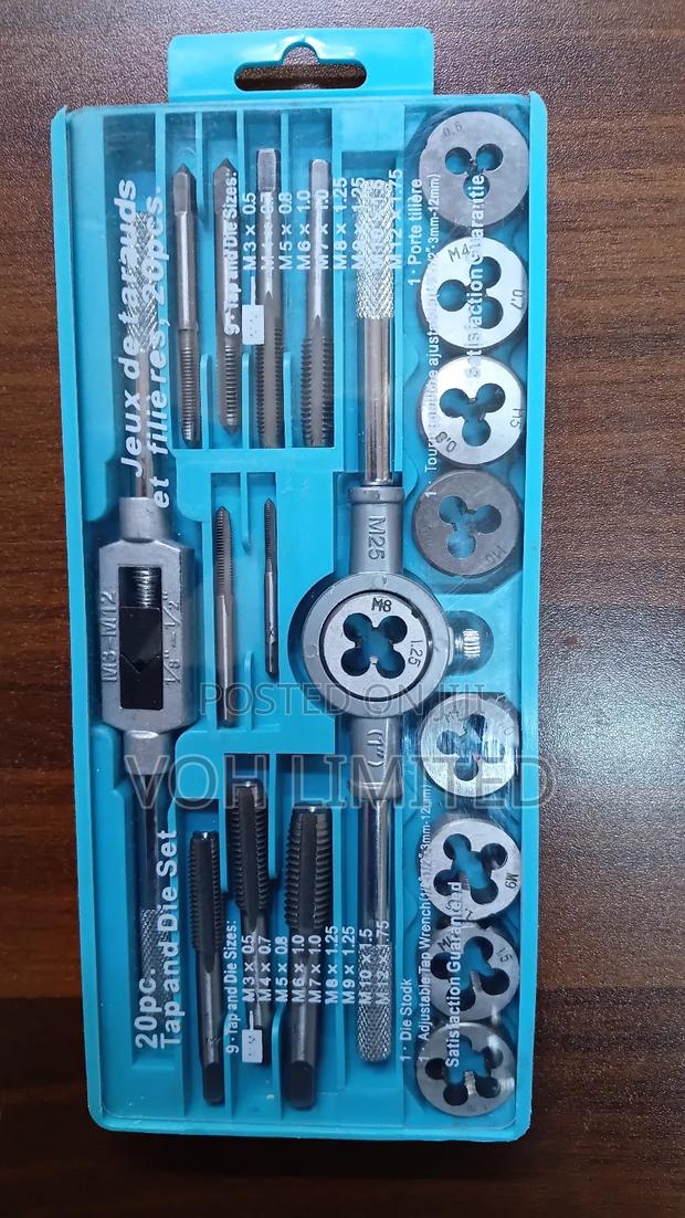 20-Piece Metric Tap and Die Set - thumbnail 3
