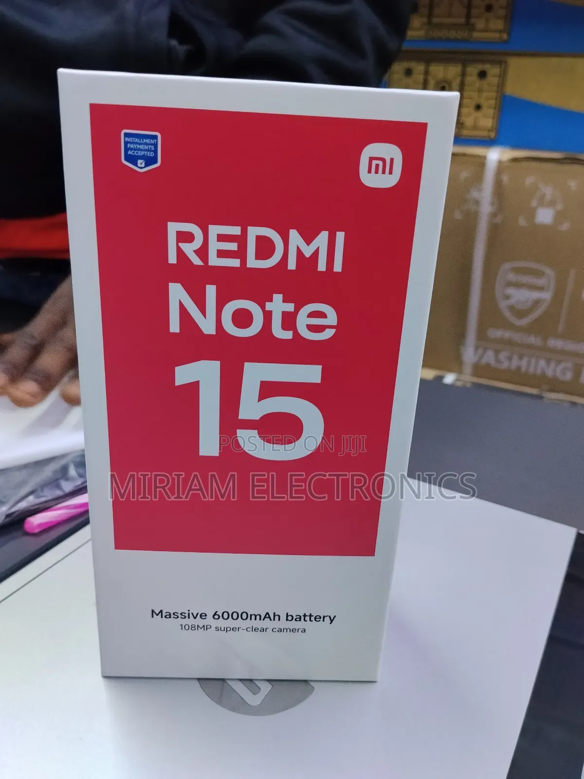 New Xiaomi Redmi Note 15 128 GB Black