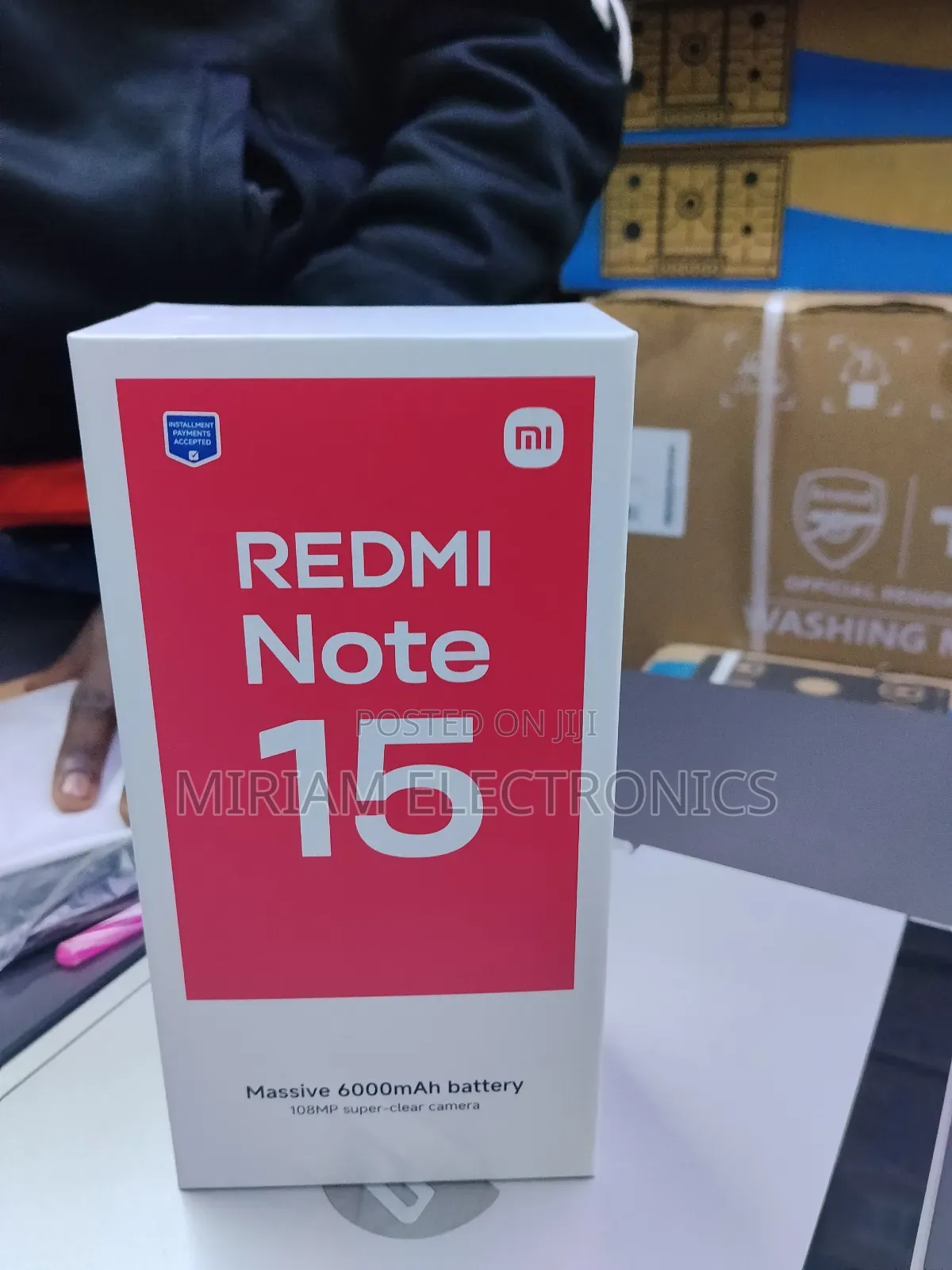 New Xiaomi Redmi Note 15 128 GB Black