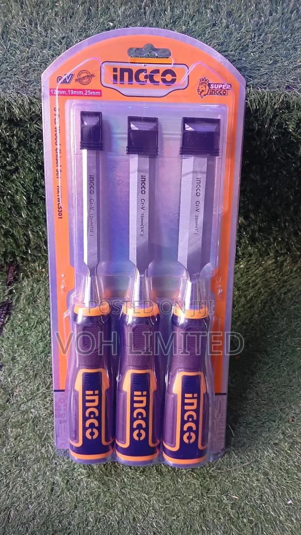 3-Piece Wood Chisel - main view