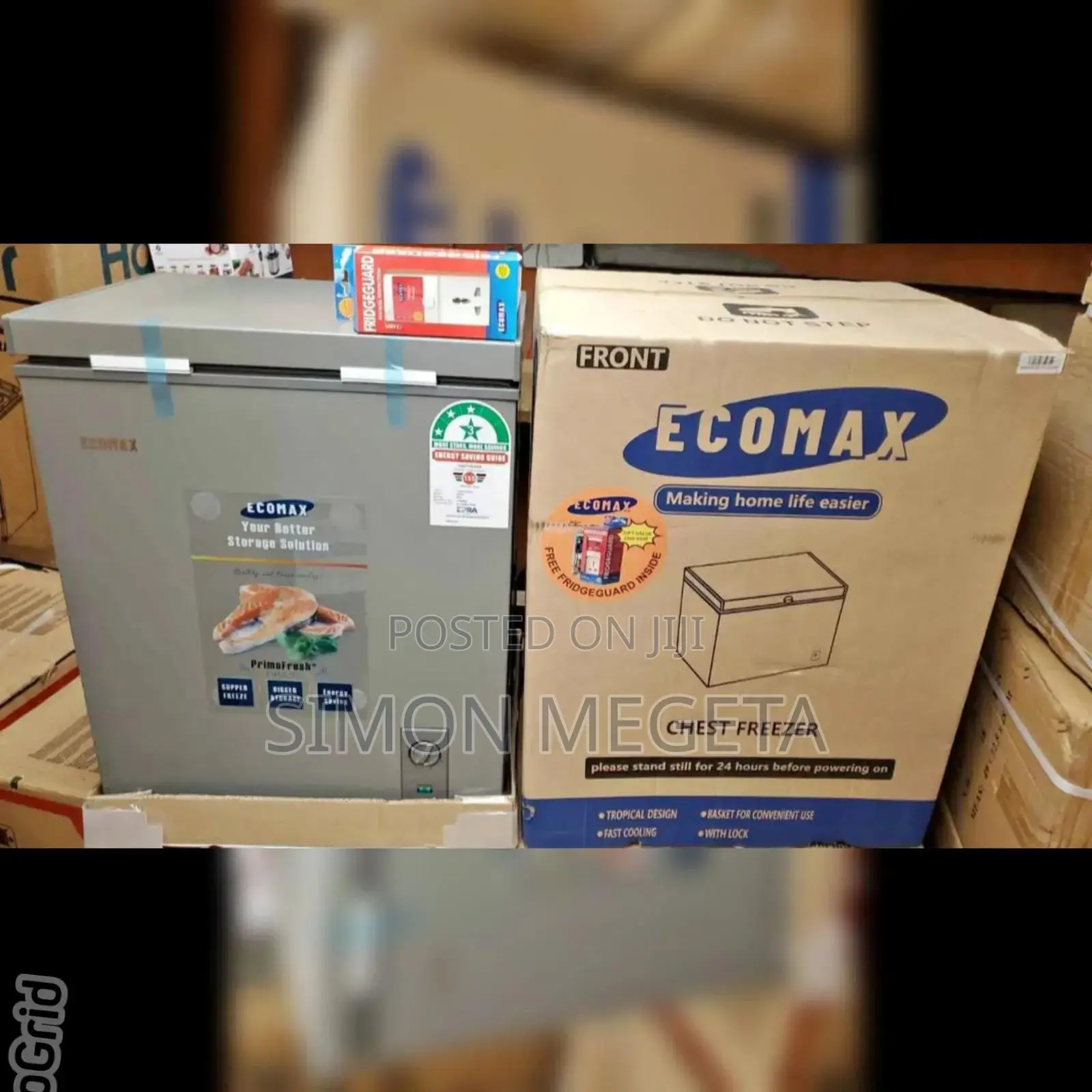Restocked Ecomax 60 Litres Freezer