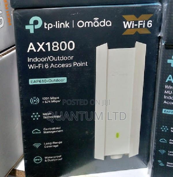 Tp-Link Ax1800 Outdoor Wi-Fi 6 Access Point - Tl-Eap610-Outdoor