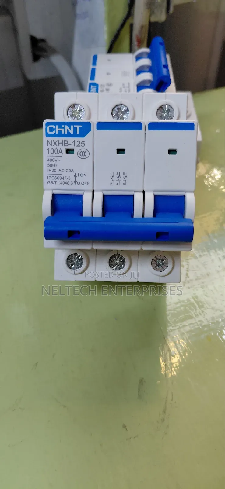 MCB Triple Pole 100amps